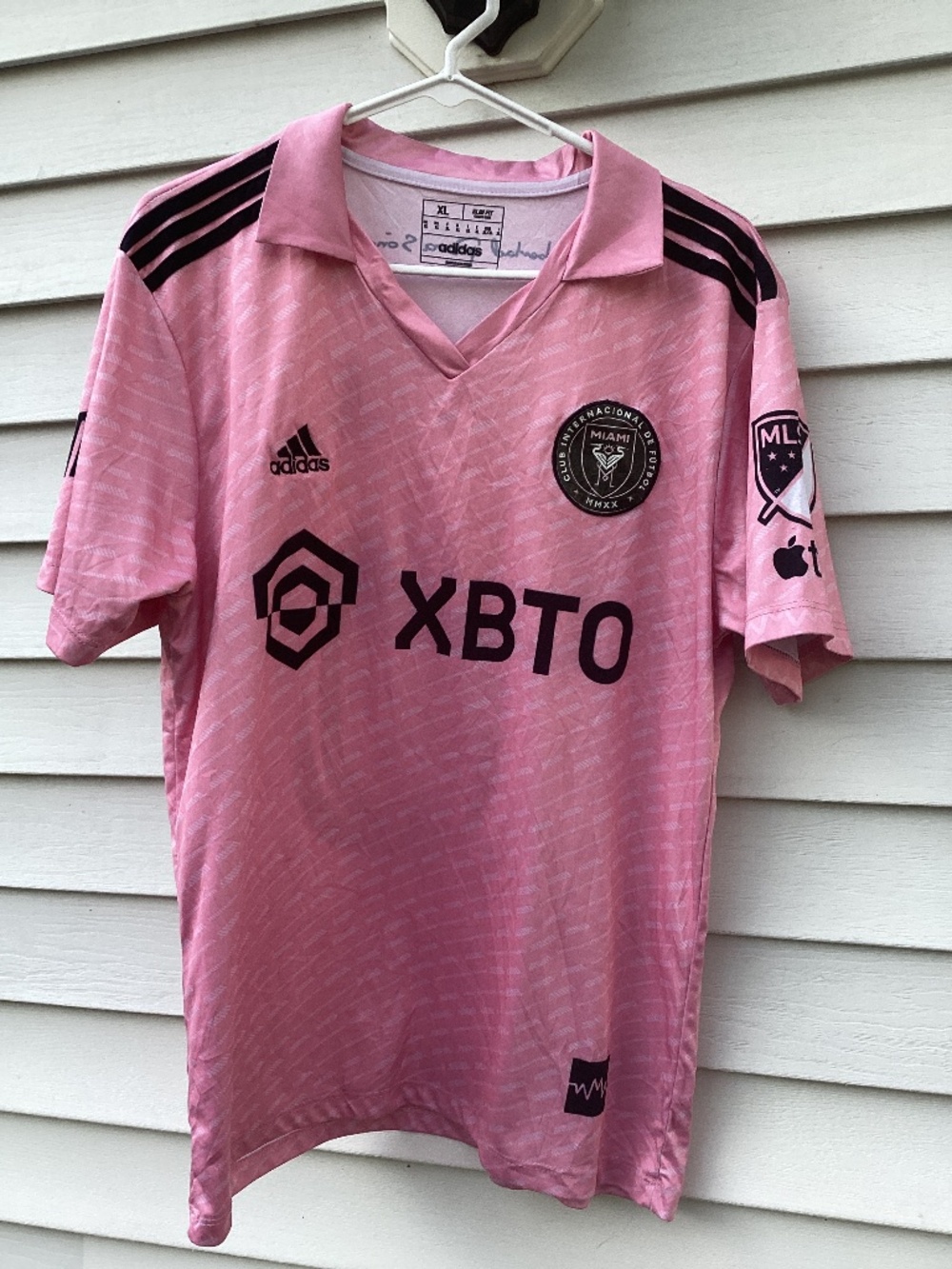 Inter Miami CF 22/23 Home Messi Adidas Authentic Soccer Jersey XL Extra Large *D